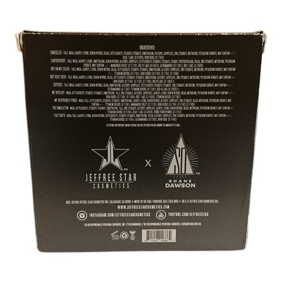 Jeffree Star x Shane Dawson Mini Controversy Eyeshadow Palette | NWT - Picture 4 of 5